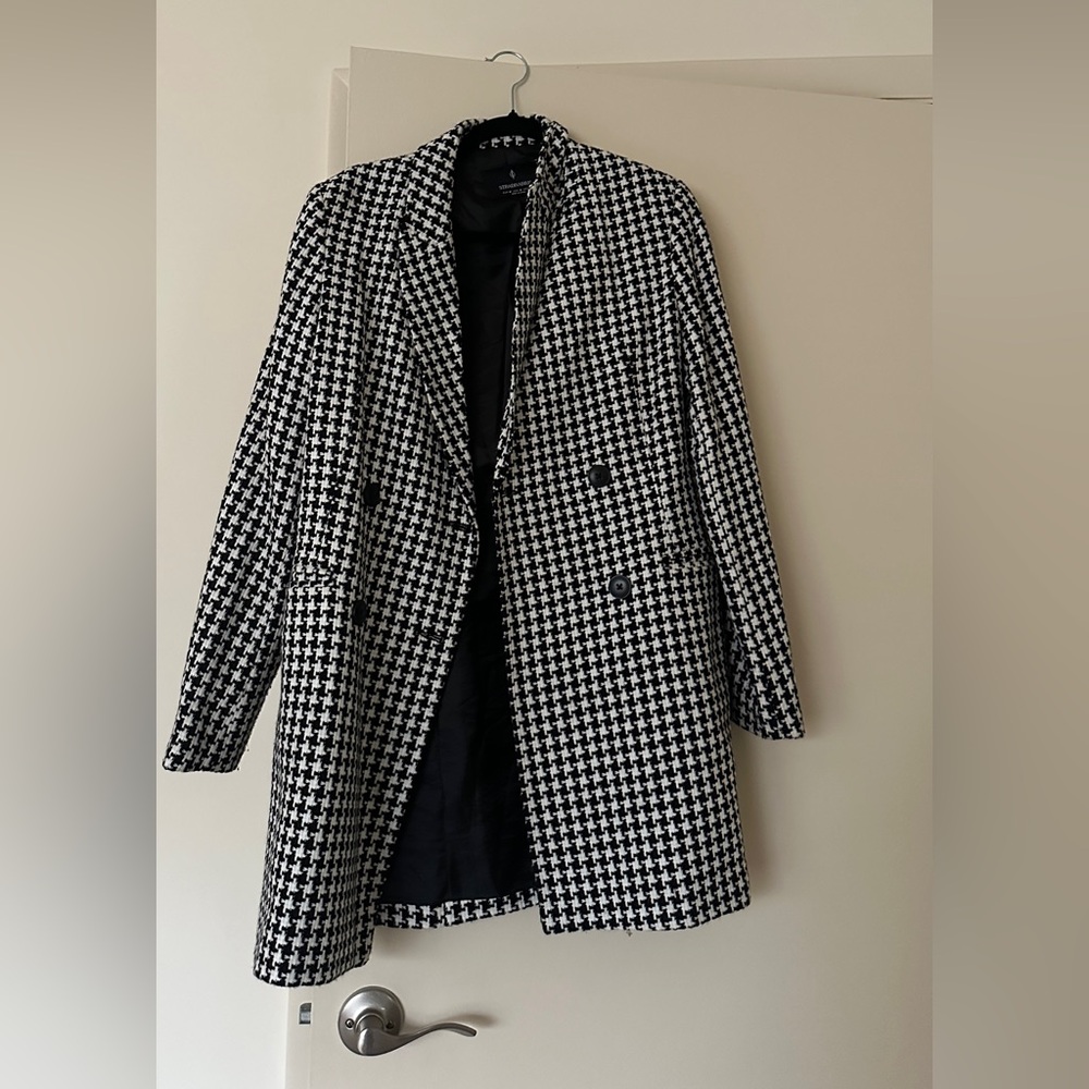 Stradivarius Monochrome Houndstooth Jacket